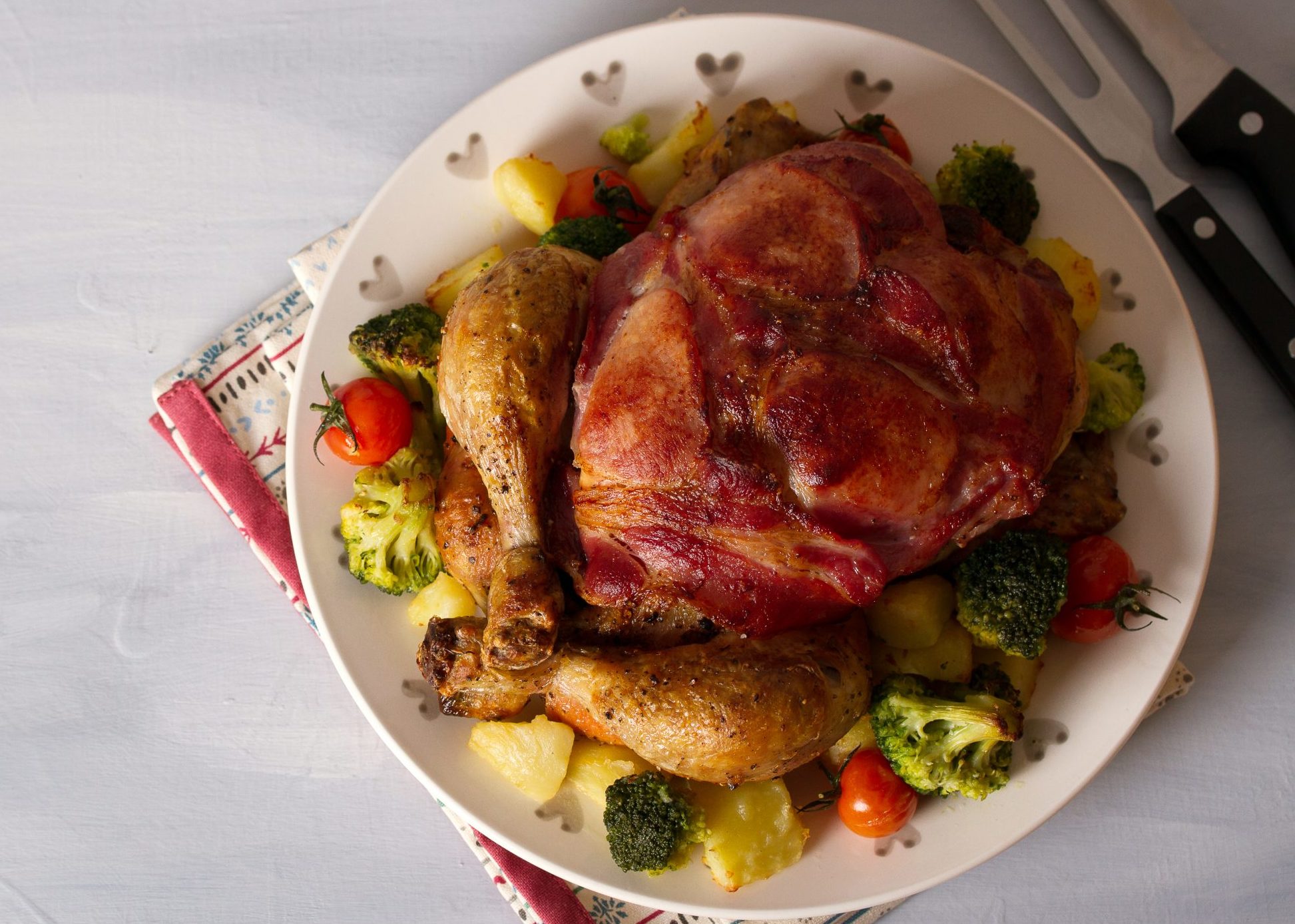 bacon-wrapped turkey