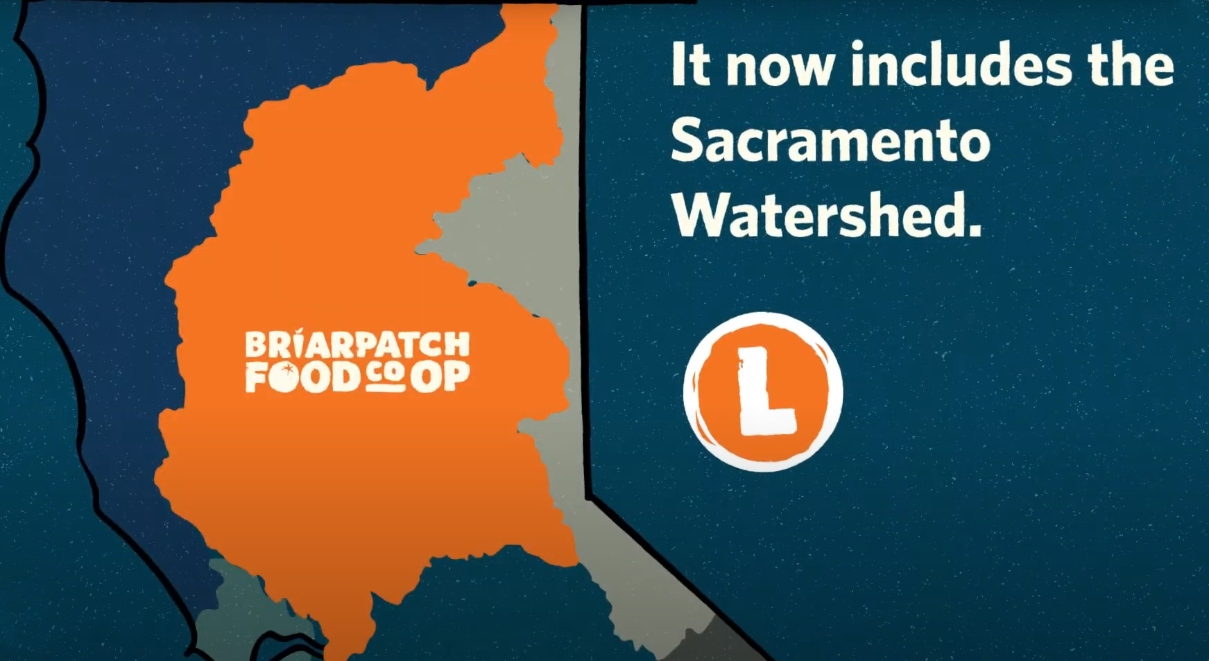 We define local using our watershed