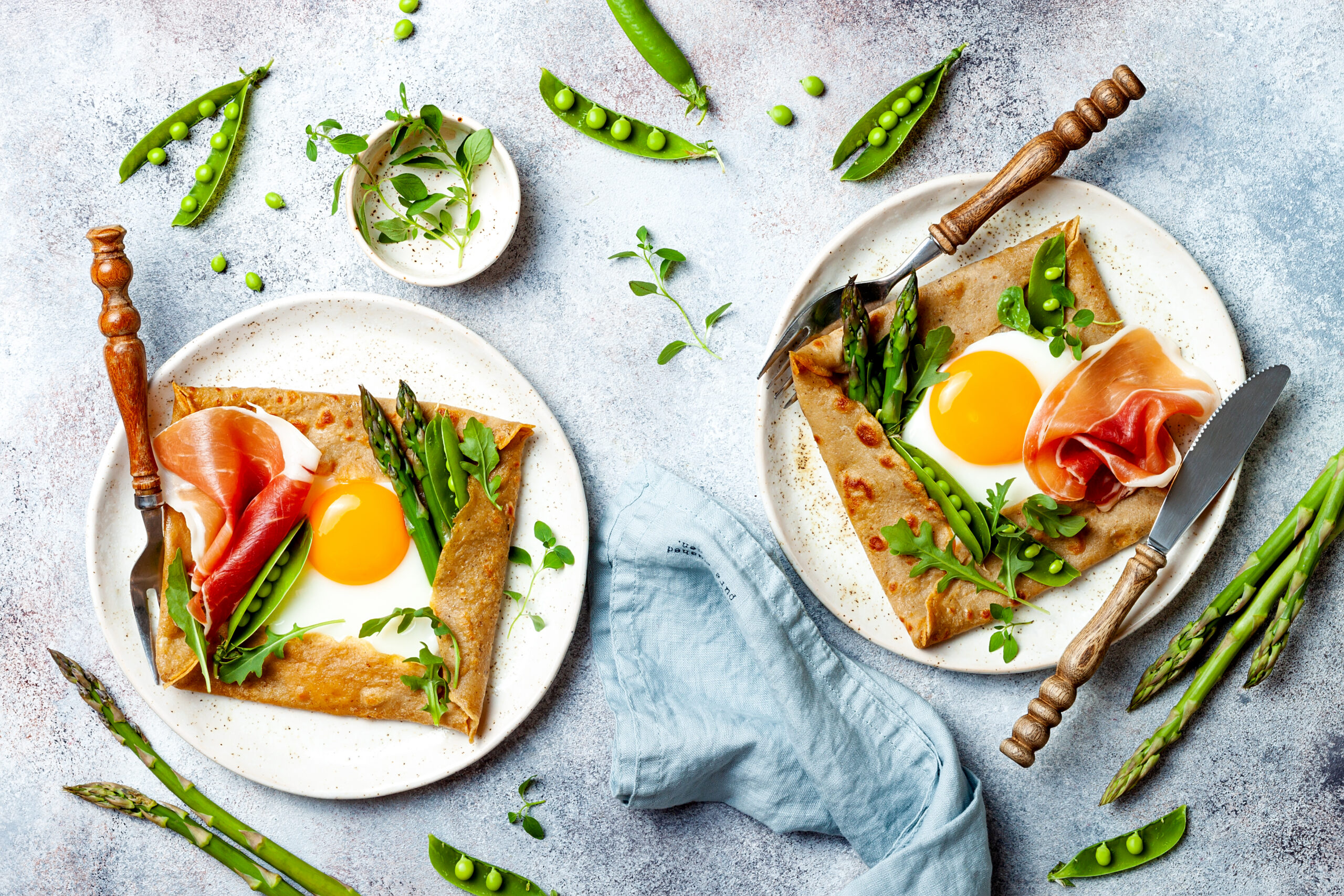 Buckwheat crepes